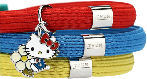 bracciale elastico colorato Impulse Thun Sanrio Hello Kitty con fiore V5754P00