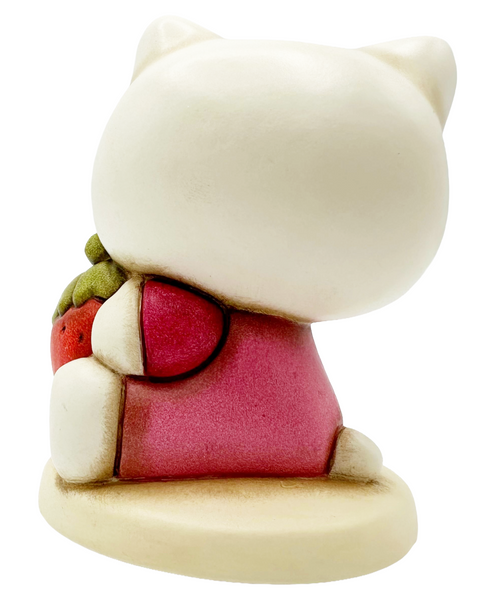 statuina soprammobile Thun Sanrio Hello Kitty piccola con fragola F2799H90