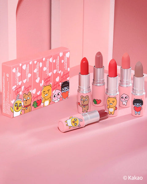 rossetto Mac Cosmetics Powder Kiss Lipstick Kakao Friends TIMES INFINITY