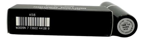 rossetto Mac Cosmetics Frost Lipstick TIME TO SHINE