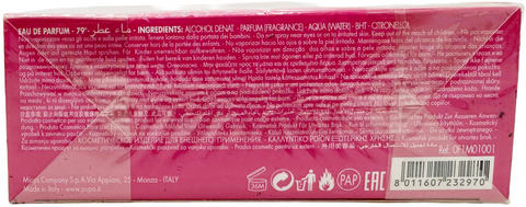 profumo donna Eau de Parfum I'M di Pupa spray 100 ml