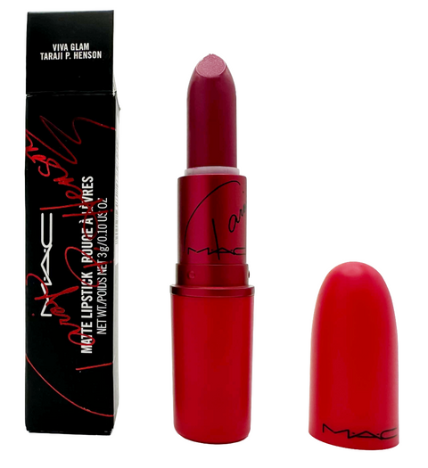 rossetto Mac Cosmetics Matte Lipstick VIVA GLAM TARAJI P. HENSON