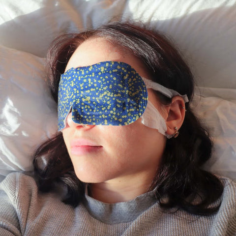 maschera occhi Beautypro Relaxing Chamomile self warming eye mask