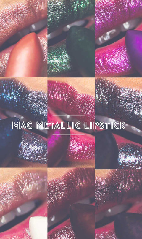 rossetto Mac Cosmetics Metallic Lipstick WILD NECTAR