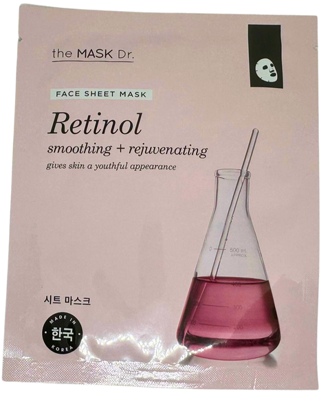 maschera viso coreana tessuto The MASK Dr. Retinol Smoothing + Rejuvenating 20 ml