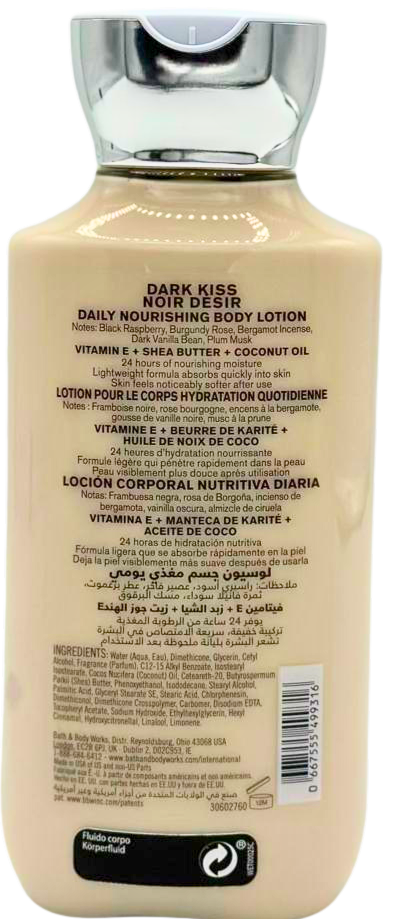 latte corpo Bath & Body Works Dark Kiss 236 ml