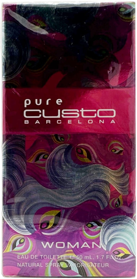 profumo donna Eau de Toilette PURE CUSTO Barcelona Woman natural spray 50 ml