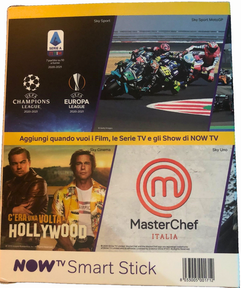 chiavetta Roku Smart Stick NOW TV 3801TT