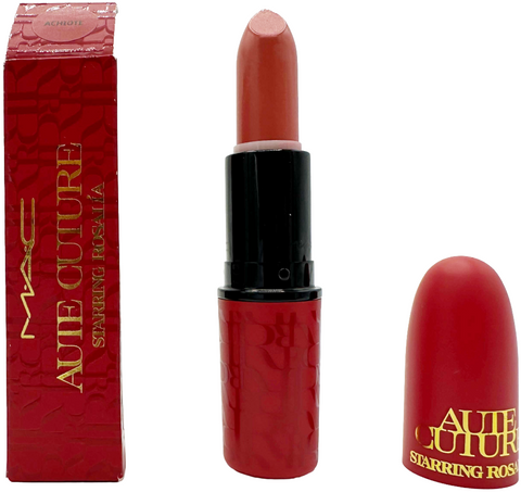 rossetto Mac Cosmetics Amplified Creme Lipstick Aute Cuture Starring Rosalia ACHIOTE