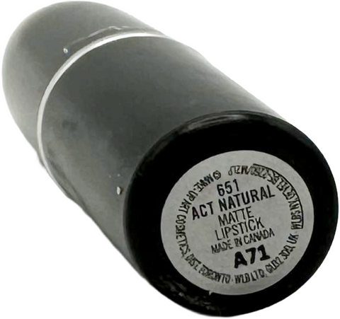 rossetto Mac Cosmetics Matte Lipstick 651 ACT NATURAL