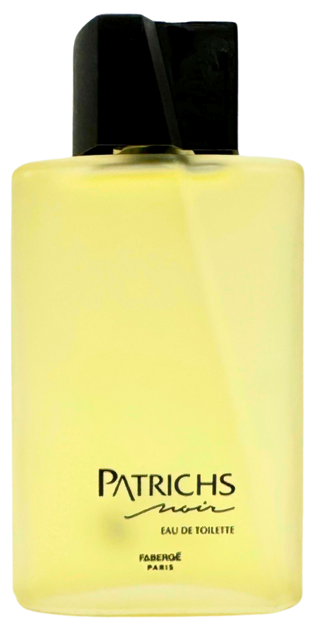 profumo uomo Eau de Toilette Patrichs Noir Fabergè Paris splash 75 ml