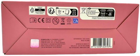 Cosmopolitan 3 in 1 Hair Styling Set (asciugacapelli - spazzola volumizzante - diffusore) 1200W