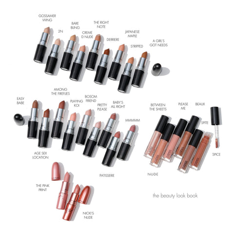 rossetto Mac Cosmetics Matte Lipstick MAC x Nicki Minaj AGE/SEX/LOCATION