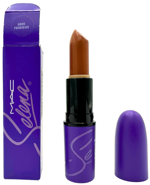 rossetto Mac Cosmetics Glaze Lipstick Selena AMOR PROHIBIDO