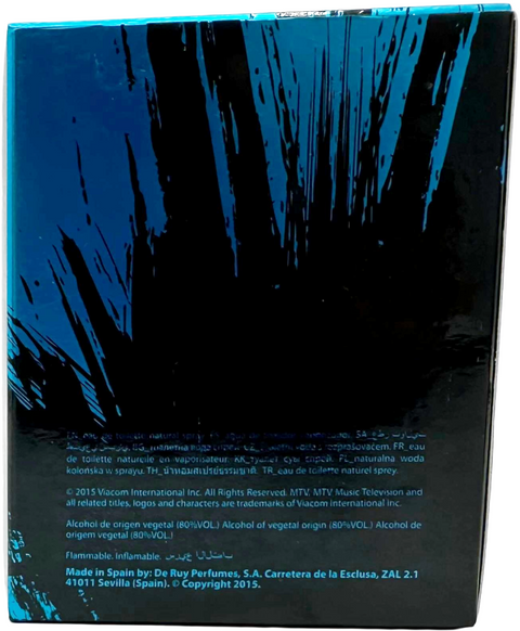 profumo uomo Eau de Toilette MTV Perfumes MTV AMPLIFY for Him natural spray 30 ml