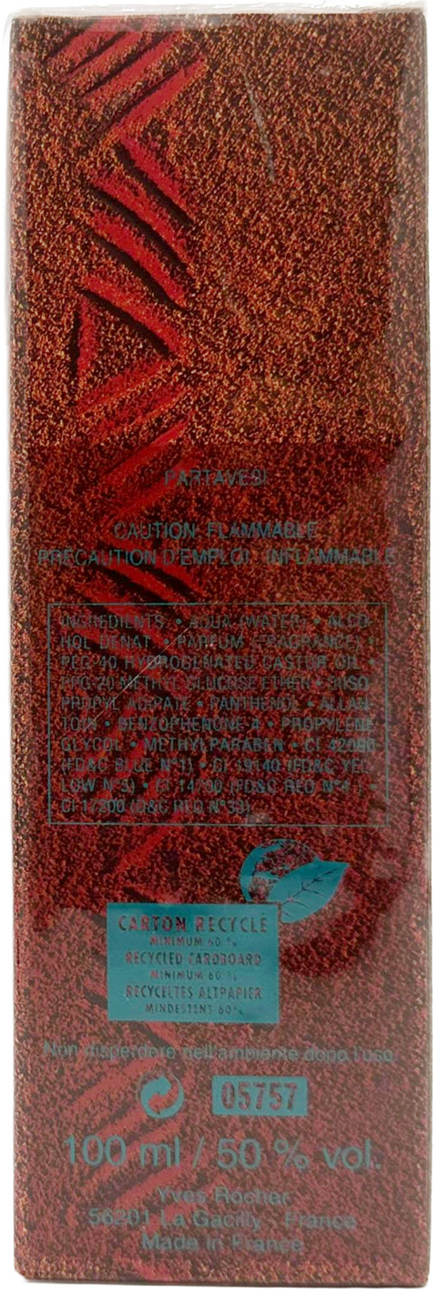 after shave Yves Rocher AZTEK splash 100 ml
