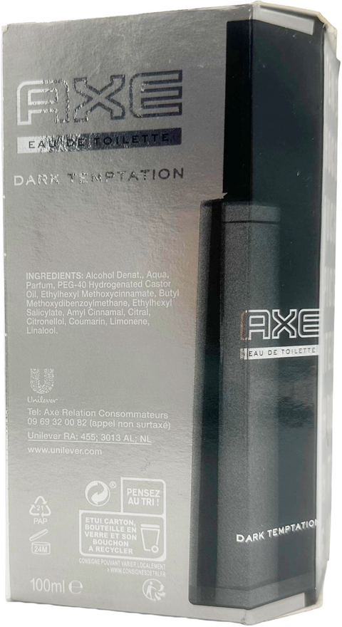 profumo uomo Eau de Toilette Axe DARK TEMPTATION spray 100 ml