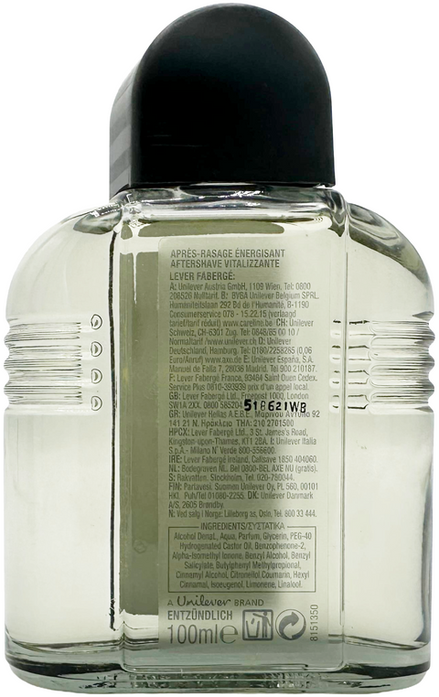 after shave Fabergé Paris Axe UNLIMITED Vitalising Aftershave Axe Shave splash 100 ml