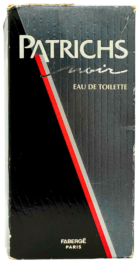 profumo uomo Eau de Toilette Patrichs Noir Fabergè Paris splash 125 ml