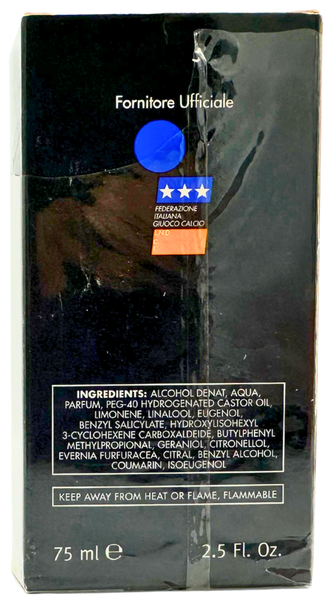 profumo uomo Eau de Toilette Patrichs Noir FIGC Federazione Italiana Gioco Calcio splash 75 ml