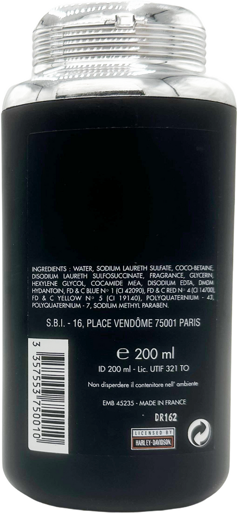 gel doccia Legendary Harley Davidson ORIGINAL Rivitalising Shower Gel 200 ml