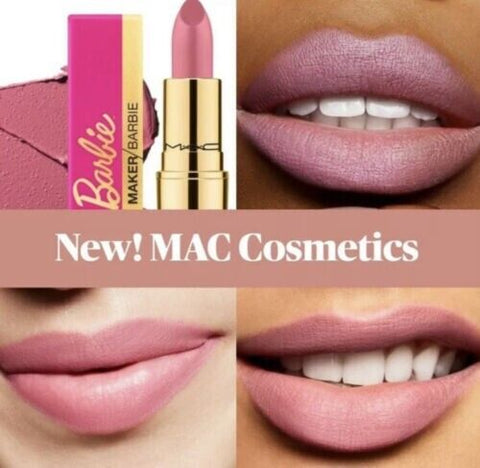 rossetto Mac Cosmetics Matte Lipstick Barbie Maker @BARBIESTYLE