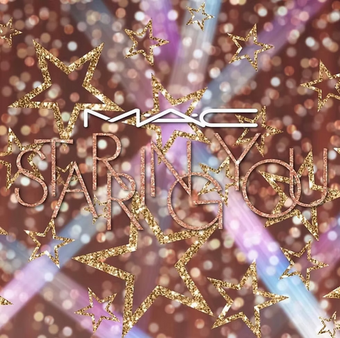 rossetto Mac Cosmetics Kiss Of Stars Lipstick Starring You GOLD STAR!