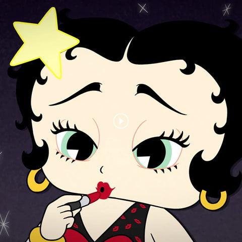 rossetto Mac Cosmetics Matte Lipstick Betty Boop RED