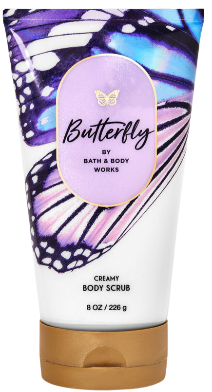 scrub corpo cremoso Bath & Body Works Butterfly 226 gr