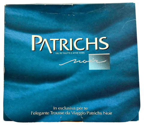 kit Patrichs Noir Fabergè Paris Eau de Toilette 75 ml + After Shave 75 ml + trousse