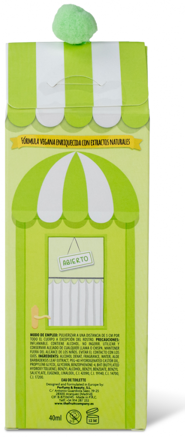 profumo donna Eau de Toilette The Fruit Company Candy Shop Osito de Gominola 40 ml