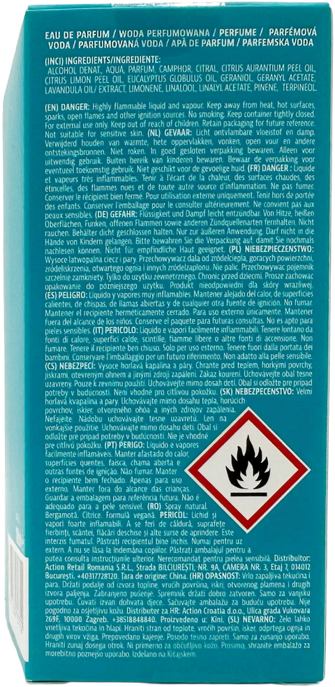 profumo donna Eau de Parfum Capace Exclusive SICILIAN CITRUS Bergamot & Citrus natural spray 100 ml