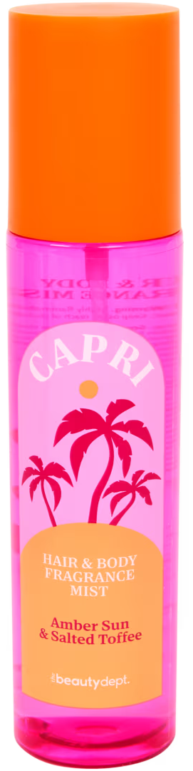 acqua profumata The Beauty Dept. Capri Amber Sun & Salted Toffee Fragrance Mist 150 ml