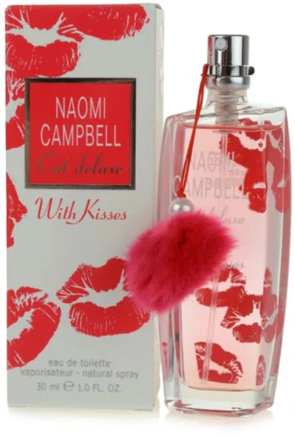 profumo donna Eau de Toilette Naomi Campbell CAT DELUXE WITH KISSES natural spray 30 ml