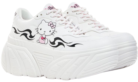sneakers plateau donna Bershka x Sanrio Hello Kitty 1504/660/001 n° 39