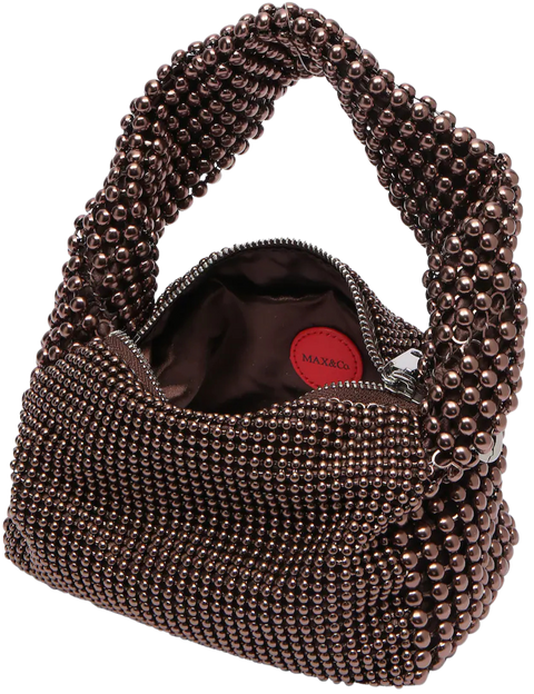 borsa donna MAX&Co. Metal Mesh con boules MESHIE1 6511015702001