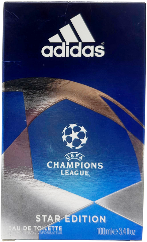 profumo uomo Eau de Toilette Adidas Uefa Champions League STAR EDITION natural spray 100 ml