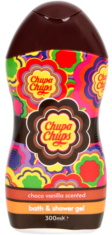 gel doccia Chupa Chups Choco Vanilla Scented 300 ml
