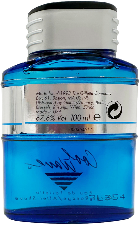profumo uomo Eau de Toilette / After Shave Gillette Series COOL WAVE splash 100 ml