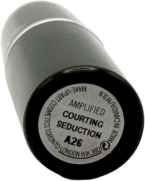 rossetto Mac Cosmetics Amplified Lipstick COURTING SEDUCTION