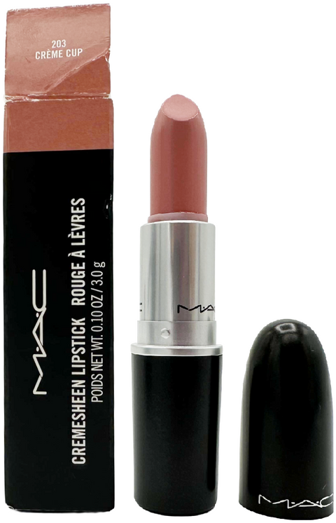 rossetto Mac Cosmetics Cremesheen Lipstick 203 CREME CUP