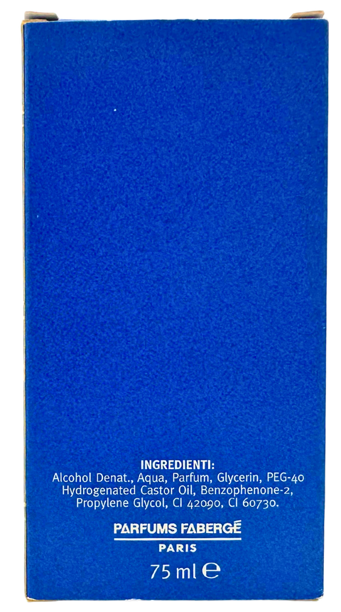 after shave Patrichs Blue Fabergè Paris splash 75 ml