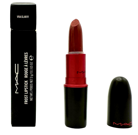 rossetto Mac Cosmetics Frost Lipstick VIVA GLAM IV