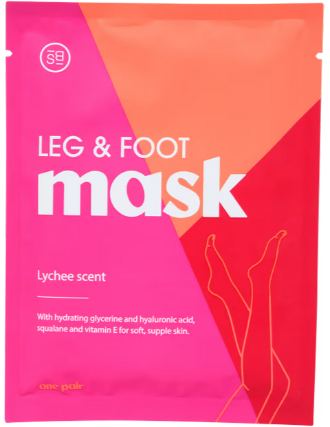 maschera per gambe e piedi SkinBliss Leg & Foot Mask Lychee Scent
