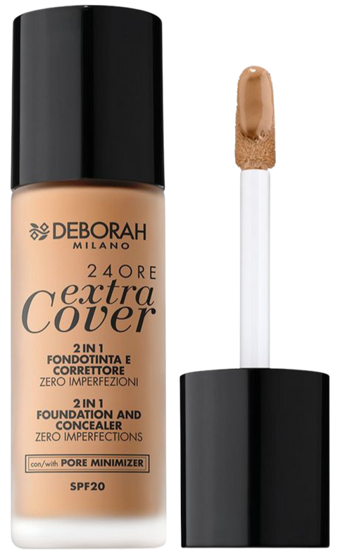 Fond de teint Deborah Extra Cover 24 heures 05 Ambre