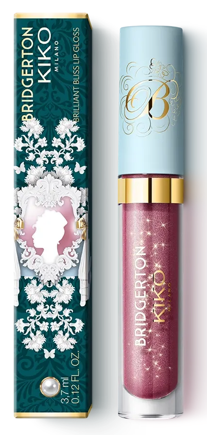 lip gloss Kiko Bridgerton Brilliant Bliss 03 Mauve Moonlight