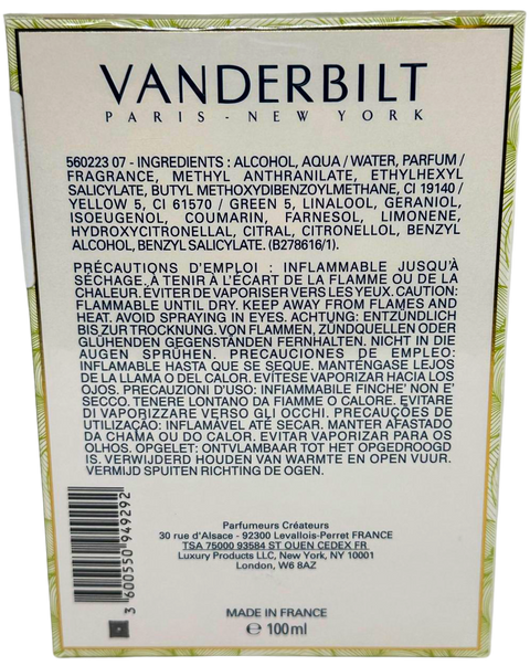 profumo donna Eau de Parfum Gloria Vanderbilt Jardin a New York vaporisateur spray 100 ml