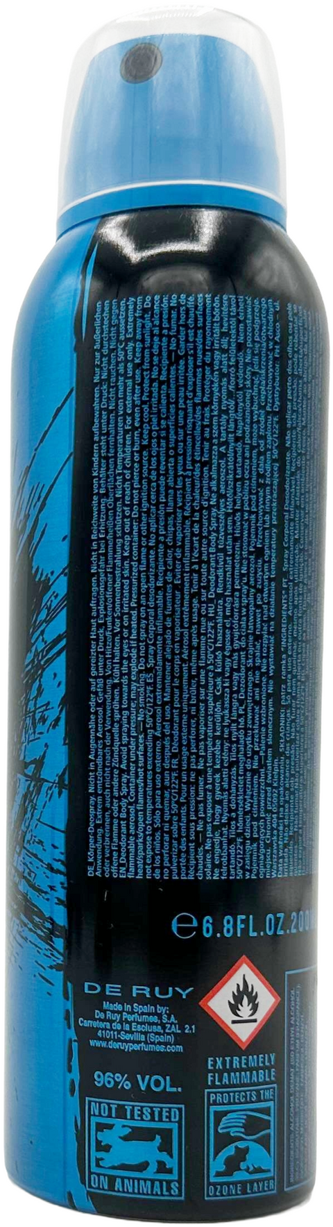 deodorante spray corpo Eau de Toilette MTV Perfumes MTV AMPLIFY for Him 200 ml