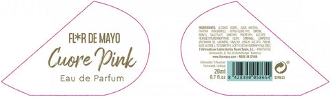 profumo donna Eau de Parfum Flor de Mayo CUORE PINK spray 20 ml