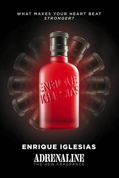 profumo uomo Eau de Toilette Enrique Iglesias ADRENALINE natural spray 50 ml